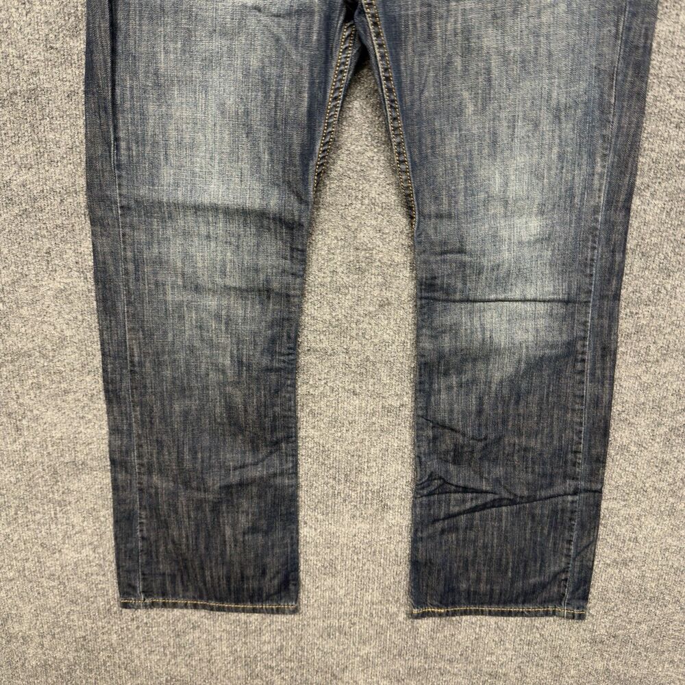 Levi's 527 Slim Bootcut Jeans Mens 32x30 Dark Wash Blue Denim 5-Pocket - Picture 3 of 16